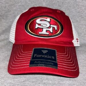 🏈🏟️ San Francisco 49ers NFL Football Two-Tone Mesh SnapBack Hat 🏟️🏈